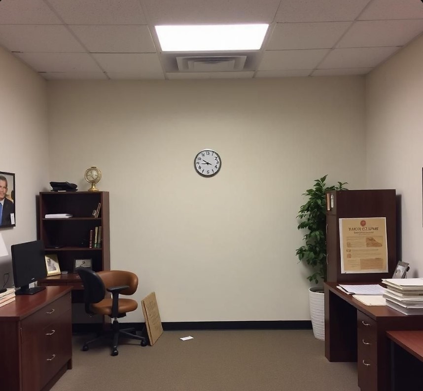 Office Space Before Transformation